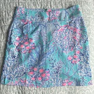 Lilly Pulitzer Pink Mini Pencil Skirt Resort Wear
